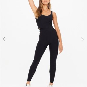 The Upside | Black workout set | bra & leggings | XS size